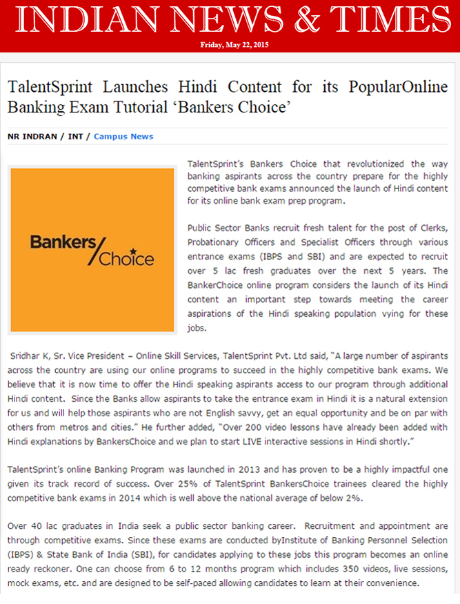 BankersChoice Press Coverage