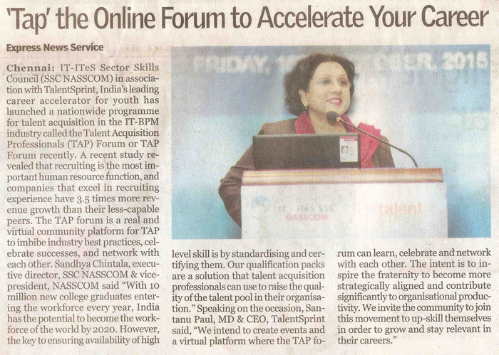 TAP the online Forum to Accelerate Your Career