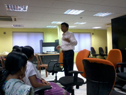 Veerendra visited TalentSprint