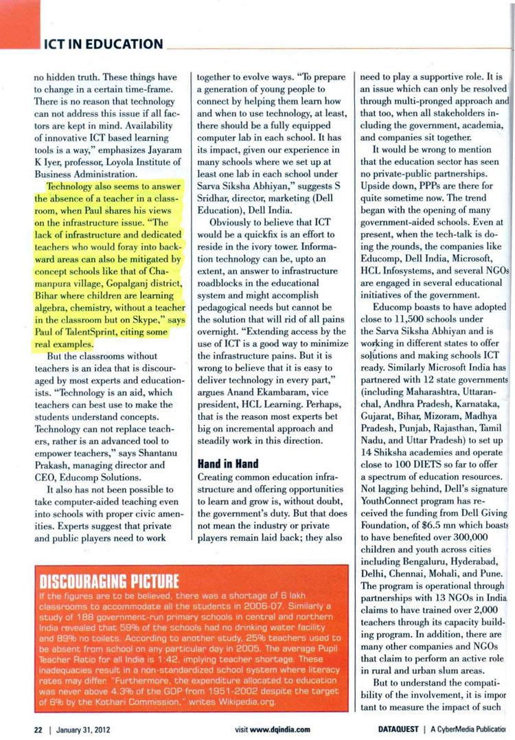 ICT's role in enhancing education, infrastructure management_Talent-Sprint_December-31_2012_DATAQUEST_22.jpg