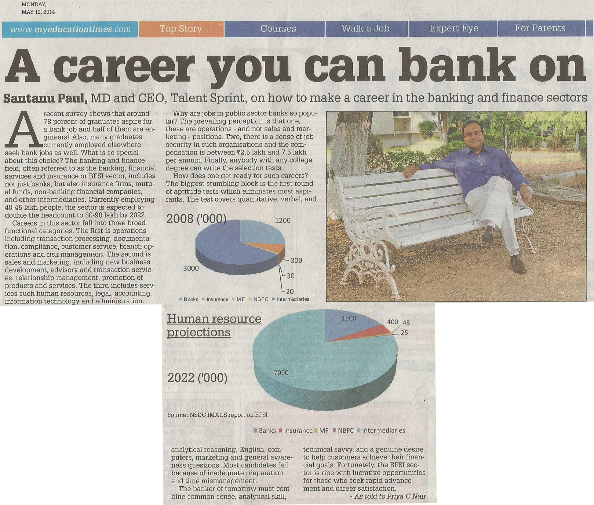 A career you can bank on